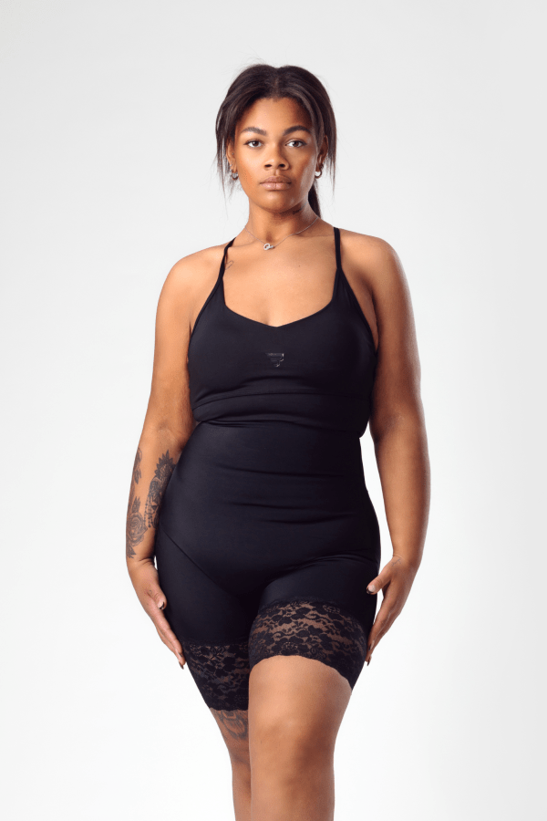 Aðhaldsbuxur blúnda