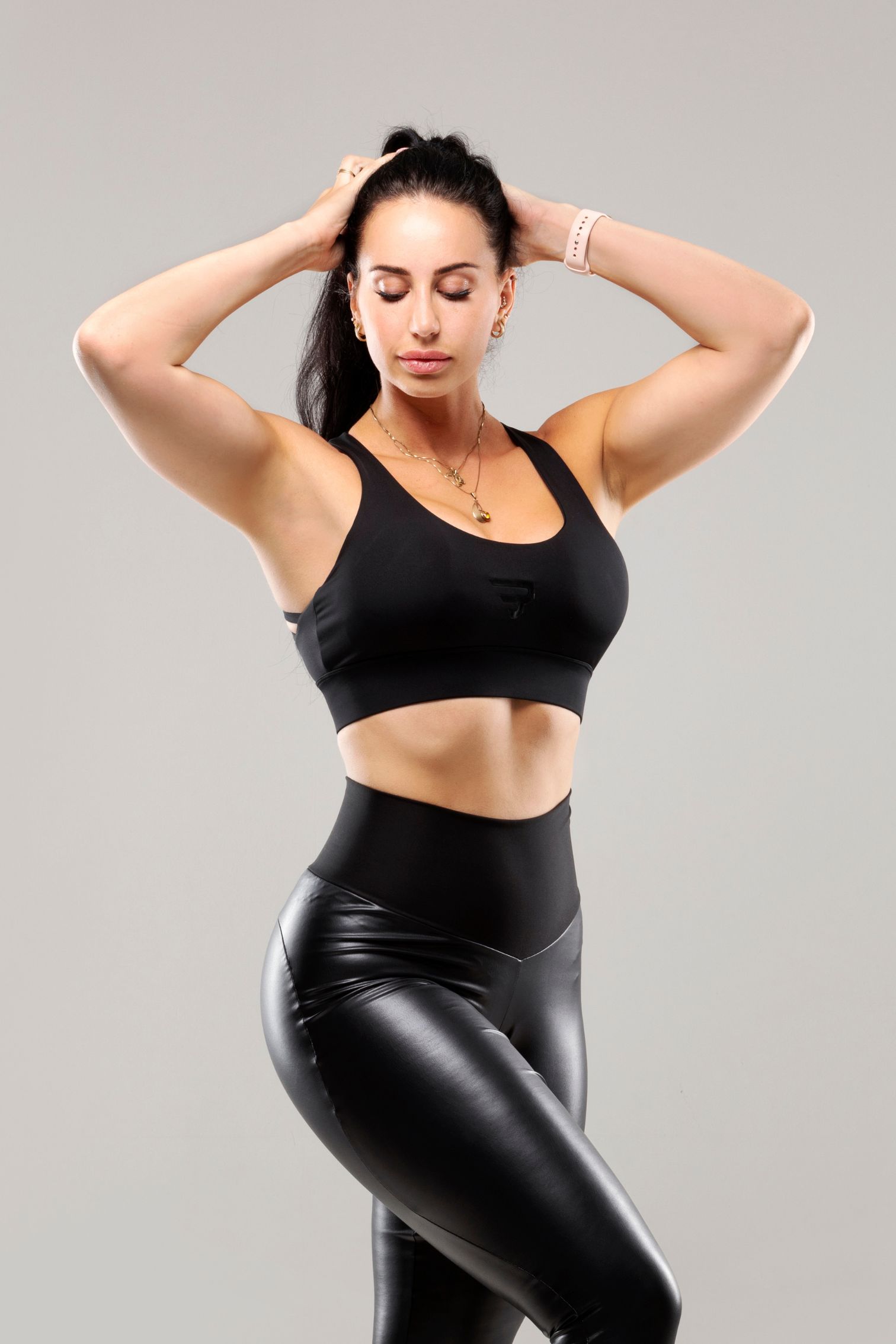 Hnútur Toppur Svartur