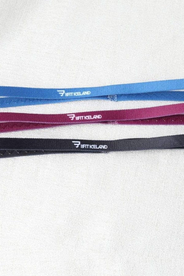 Hárbönd með sílikon