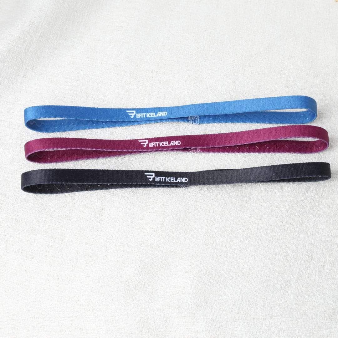 Hárbönd með sílikon