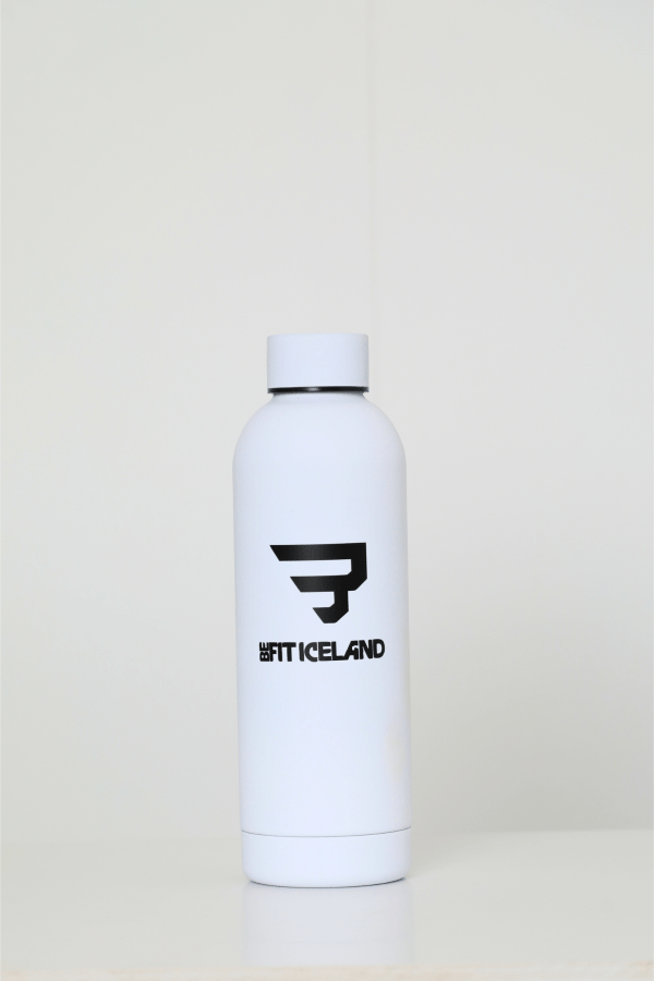 Stálbrúsi 500 ml Hvítur